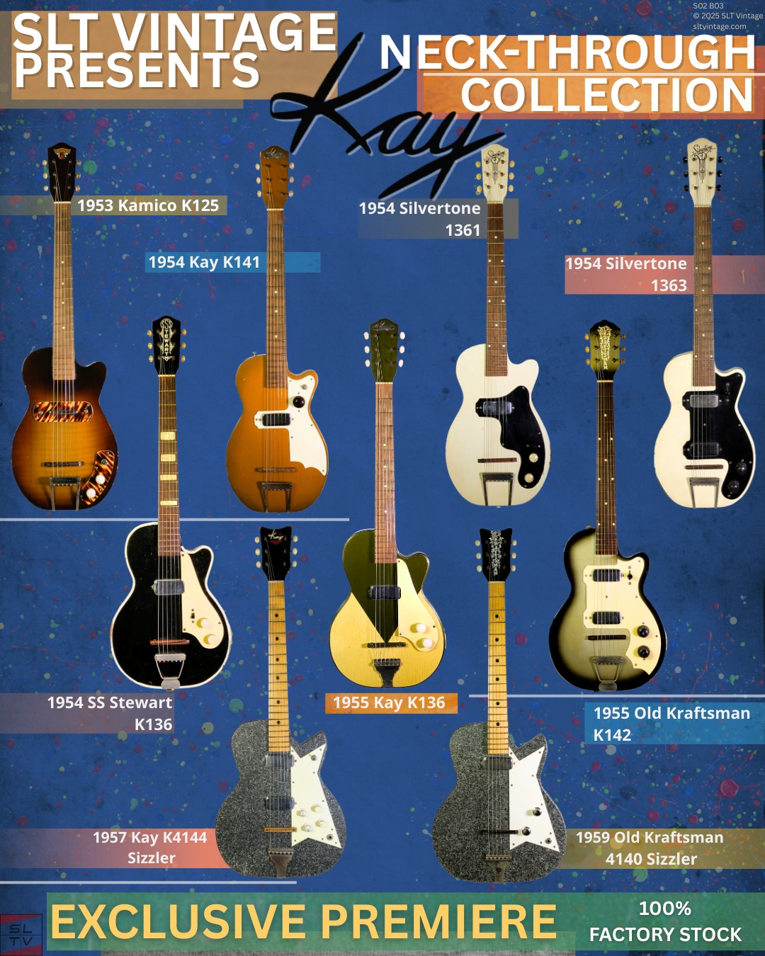 SLT Vintage Presents Kay Neck-Through Collection Exclusive Premiere