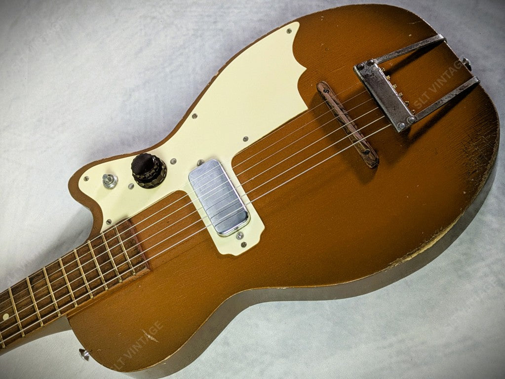 1954 Kay K141 Neck-Through Cutaway Tone Monster w/ Brand-New Gator HSC