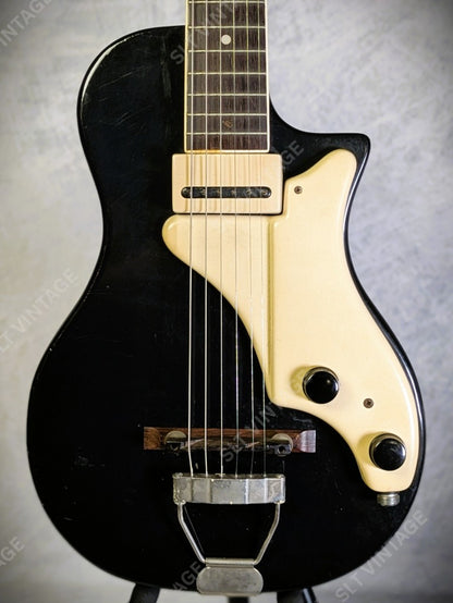 1954 Supro 1523 Ozark Cut-Away Jet - Factory Strap, New Gator HSC - RARE!