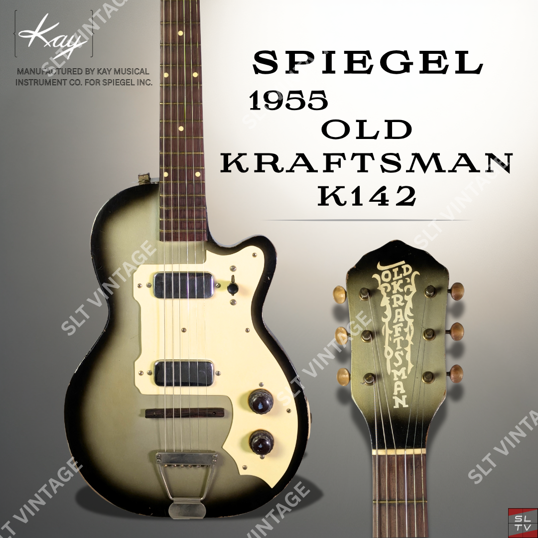 1955 Kay Old Kraftsman K142 w/ OG Geib SSC - SUPER RARE!
