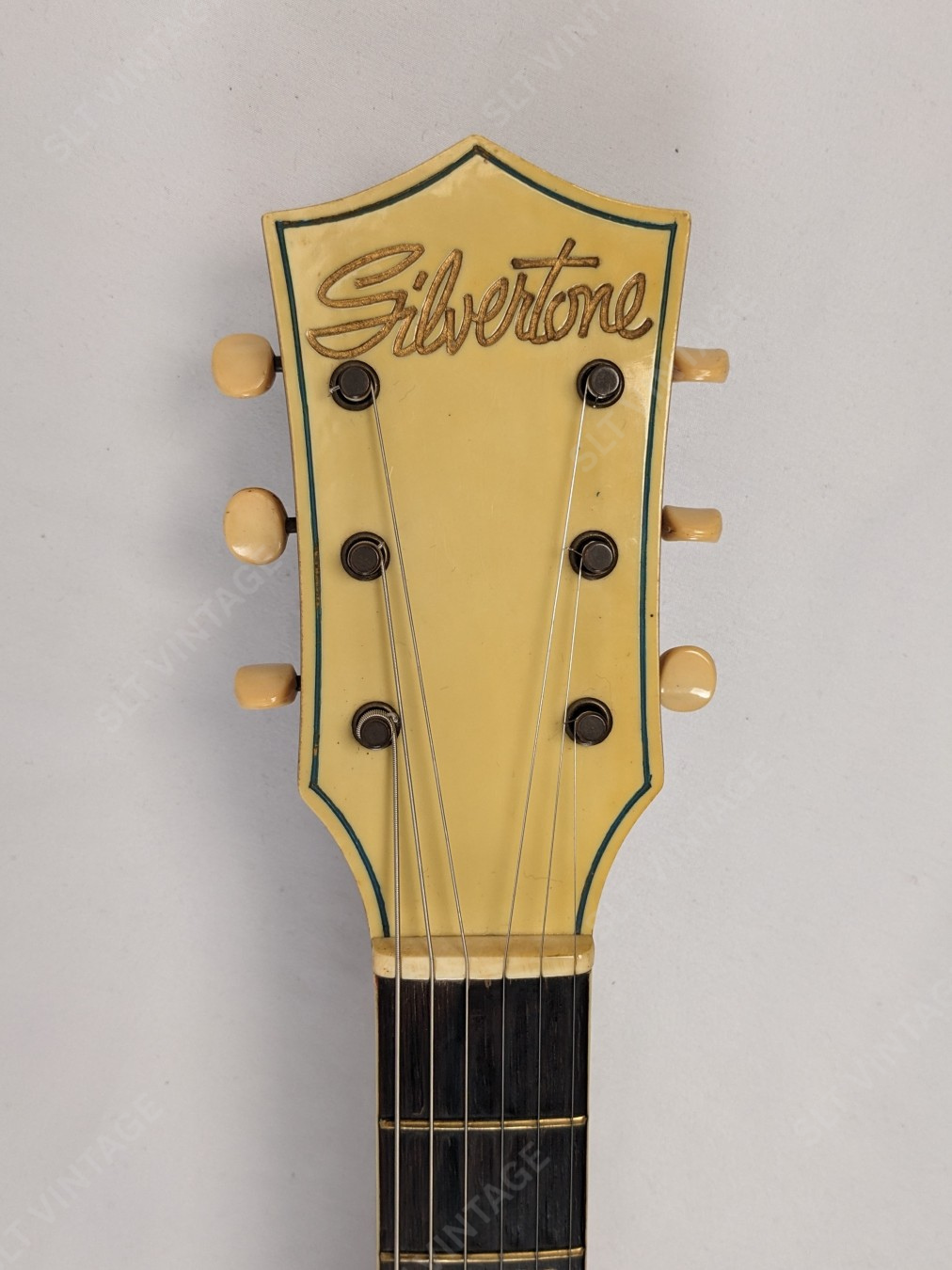 1955 Kay Silvertone 1381 Kay K161 Thin Twin, Super Clean!