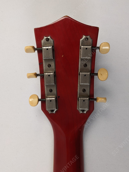 1955 Kay Silvertone 1381 Kay K161 Thin Twin, Super Clean!