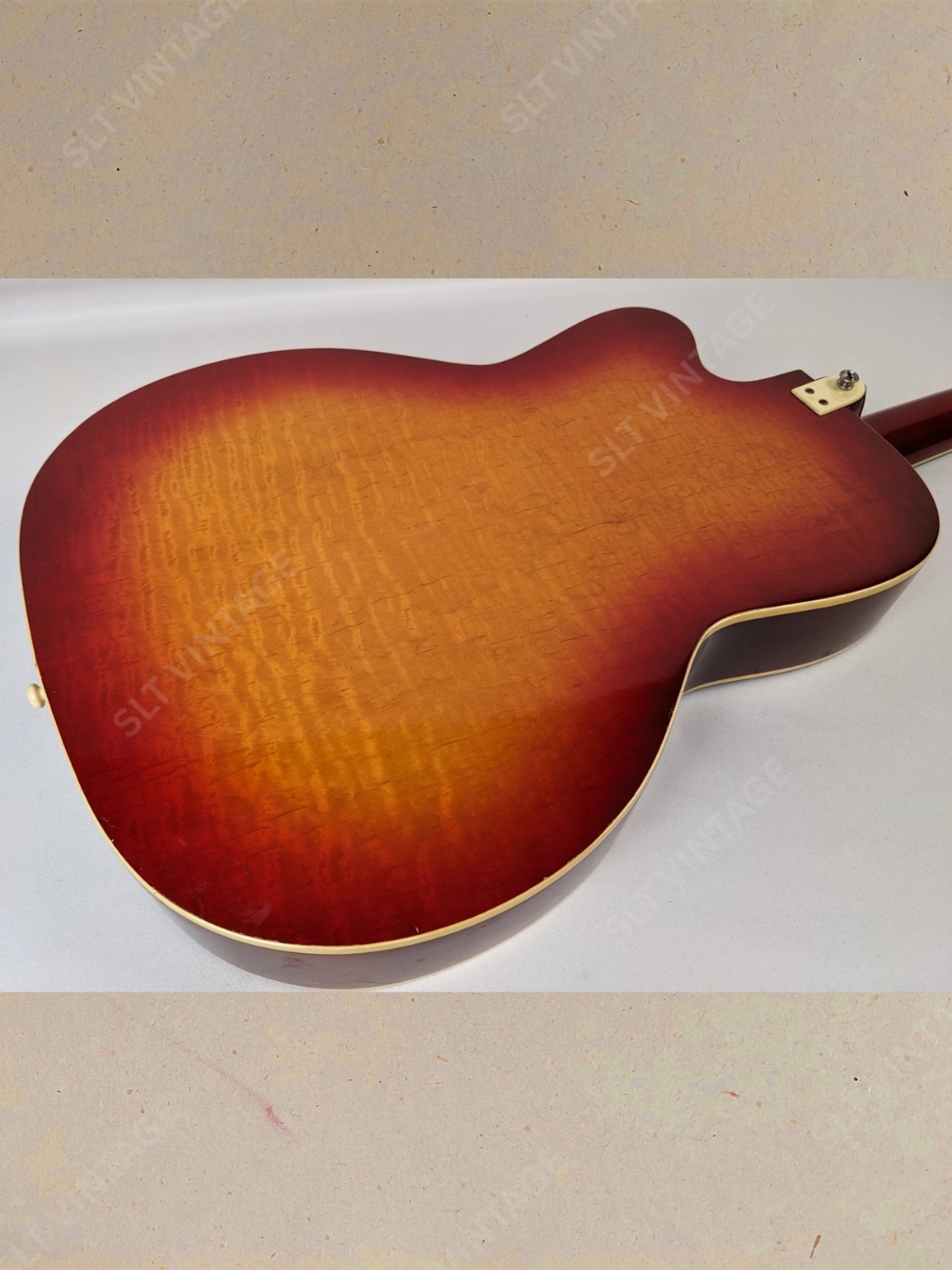 1955 Kay Silvertone 1381 Kay K161 Thin Twin, Super Clean!