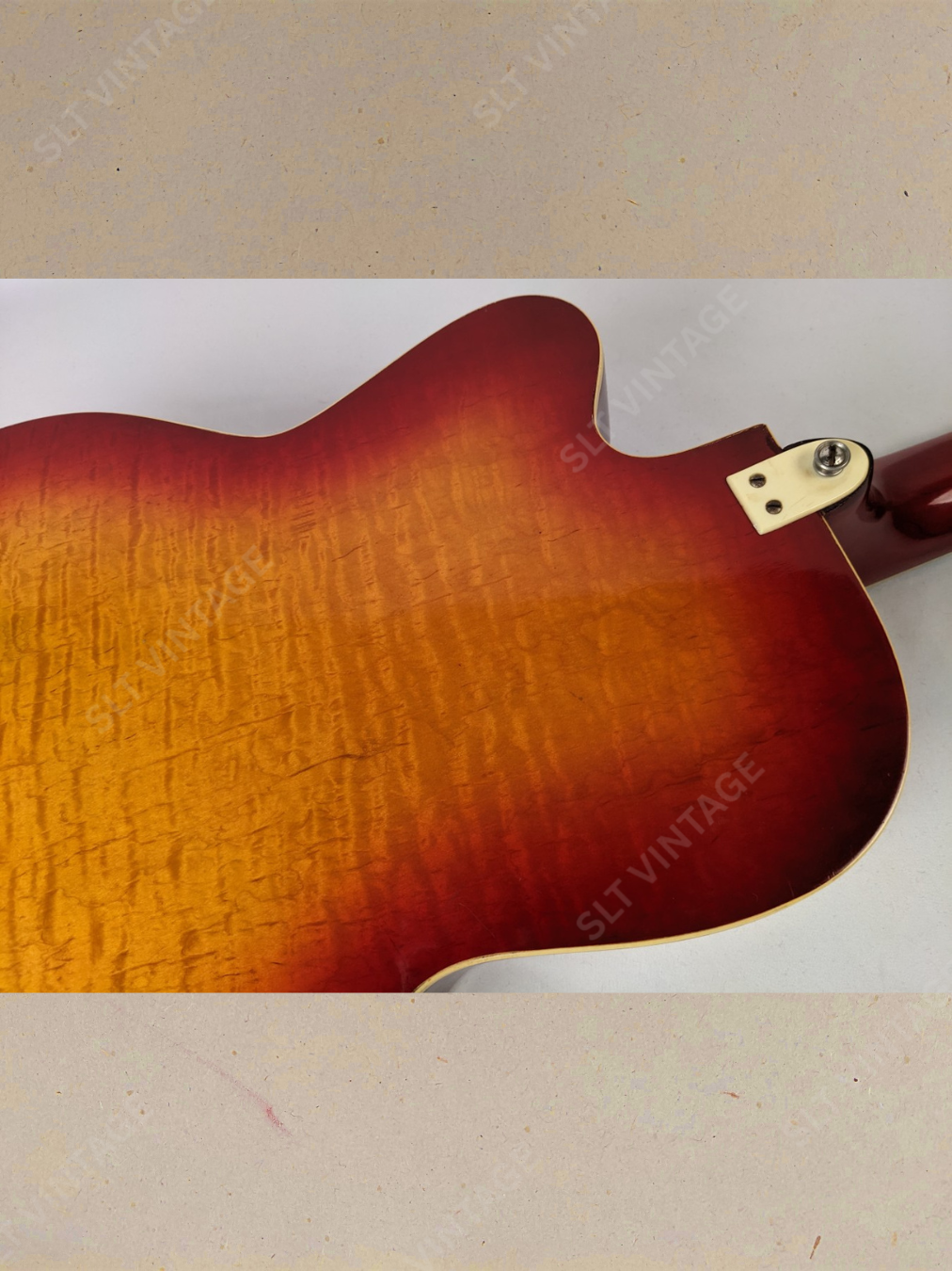1955 Kay Silvertone 1381 Kay K161 Thin Twin, Super Clean!