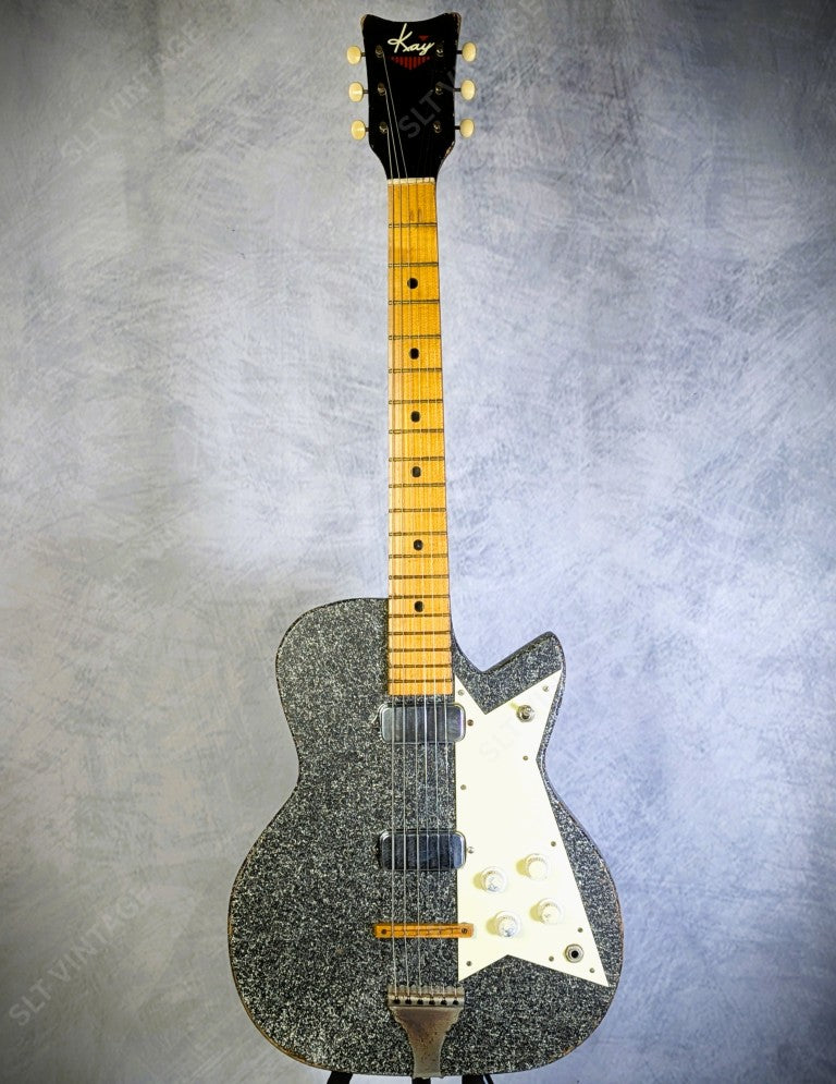 1957 Kay K4144 Sizzler w/ OG Geib SSC - Neck-Through!