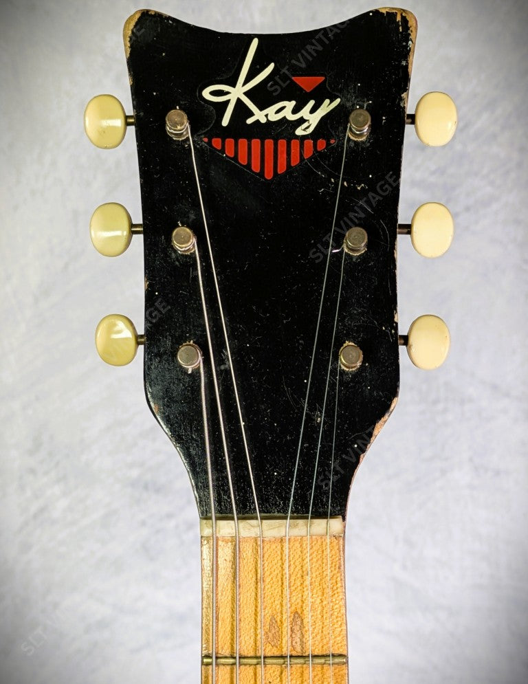 1957 Kay K4144 Sizzler w/ OG Geib SSC - Neck-Through!