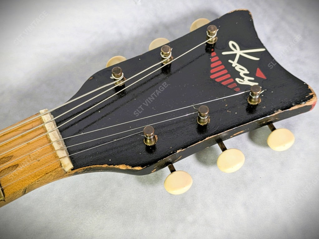 1957 Kay K4144 Sizzler w/ OG Geib SSC - Neck-Through!