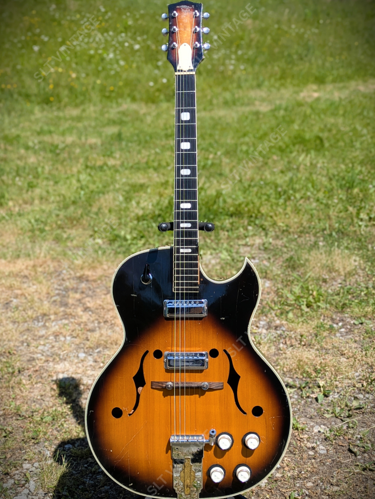 1960 Kawai EP-140 Electric Archtop Set-Neck Rare!