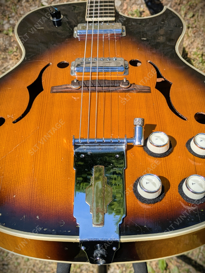 1960 Kawai EP-140 Electric Archtop Set-Neck Rare!
