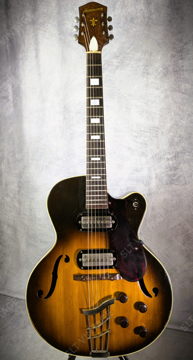 1959 Harmony H62, Virgin Gibson Harness & P13 Pickups. Original Geib SSC!