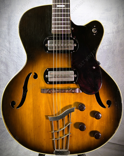 1959 Harmony H62, Virgin Gibson Harness & P13 Pickups. Original Geib SSC!