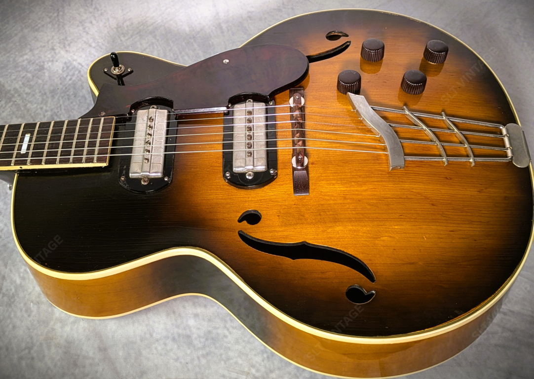 1959 Harmony H62, Virgin Gibson Harness & P13 Pickups. Original Geib SSC!