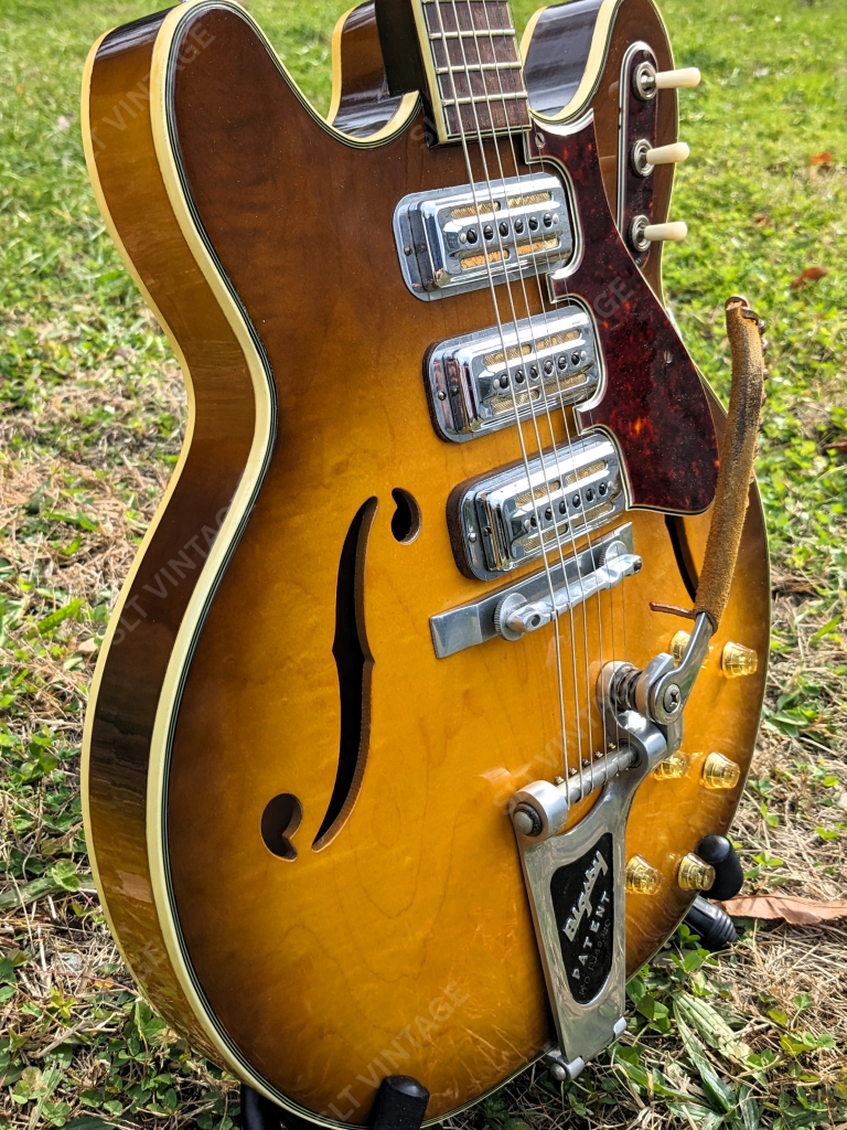 1960 Harmony H76 Time Capsule w/ Geib OHSC and Case Candy!