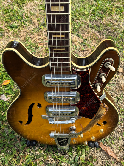 1960 Harmony H76 Time Capsule w/ Geib OHSC and Case Candy!