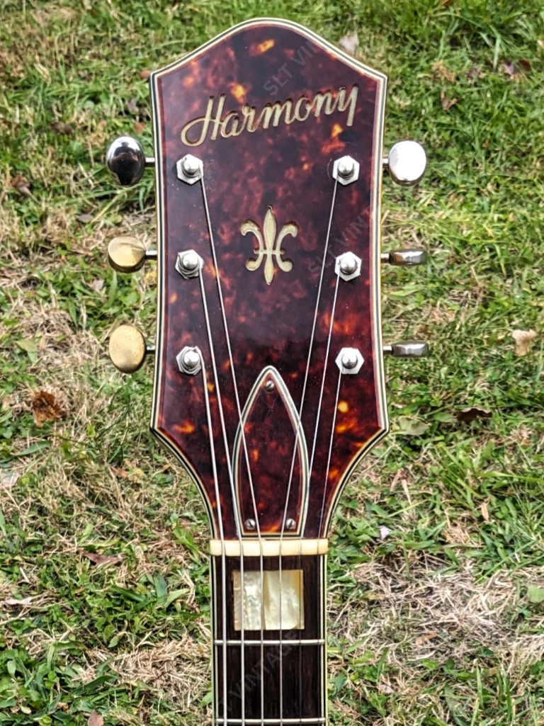 1960 Harmony H76 Time Capsule w/ Geib OHSC and Case Candy!