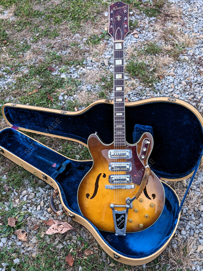 1960 Harmony H76 Time Capsule w/ Geib OHSC and Case Candy!