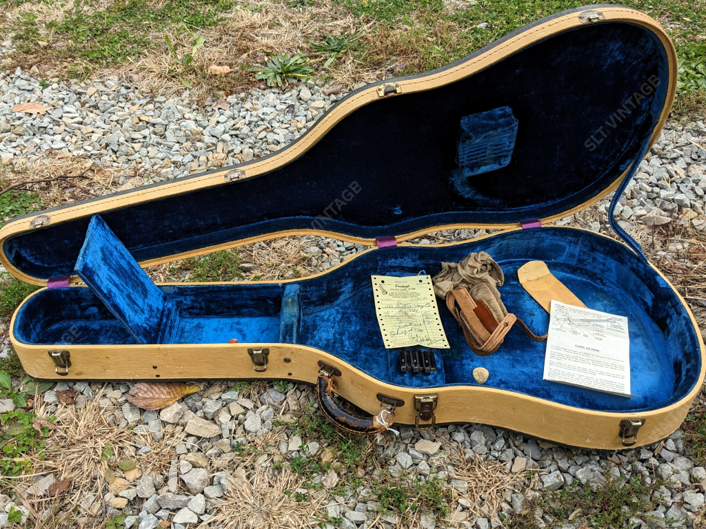 1960 Harmony H76 Time Capsule w/ Geib OHSC and Case Candy!