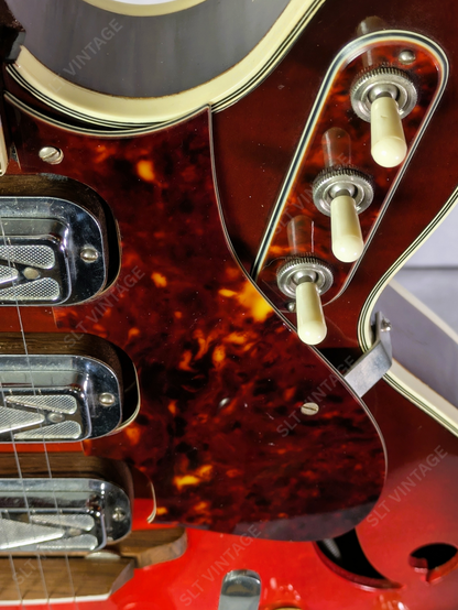 1965 Harmony Silvertone 1454 Cherry Burst OG Geib SSC Super Clean