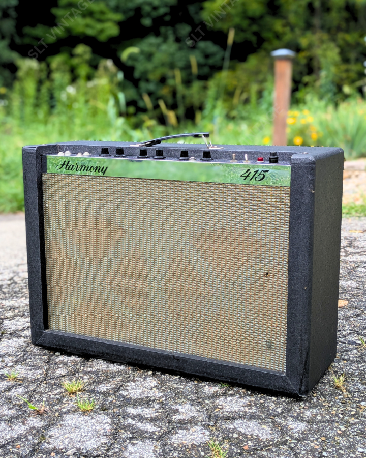 1966 Harmony H415 Amplifier – Vintage 2x12 Tube Workhorse