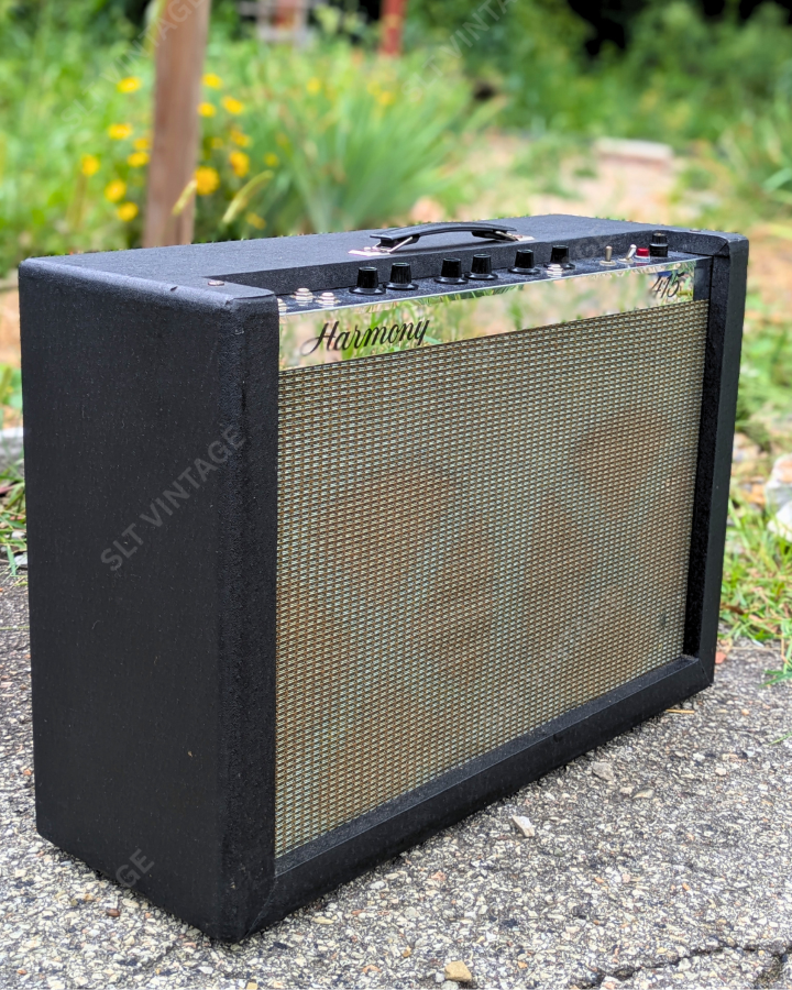 1966 Harmony H415 Amplifier – Vintage 2x12 Tube Workhorse