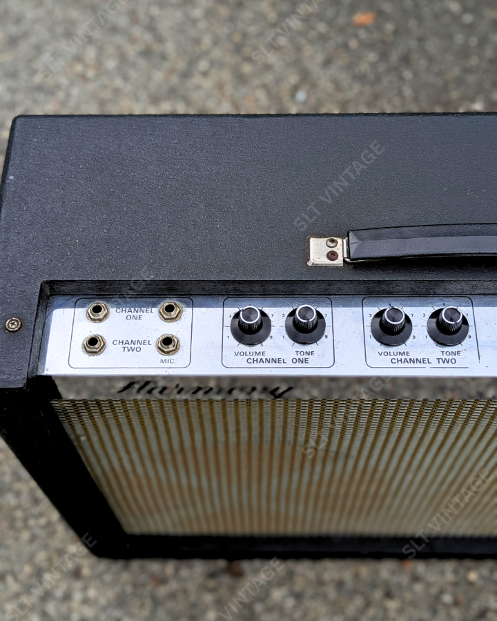 1966 Harmony H415 Amplifier – Vintage 2x12 Tube Workhorse