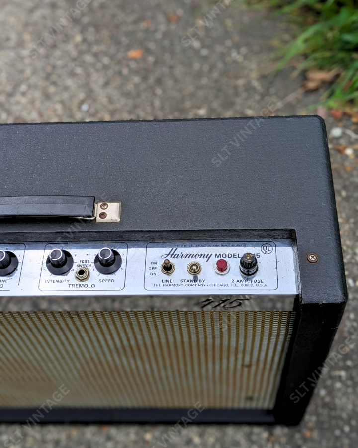 1966 Harmony H415 Amplifier – Vintage 2x12 Tube Workhorse