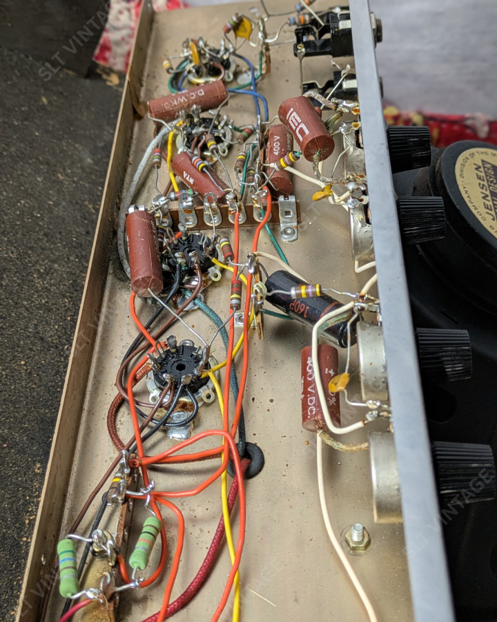 1966 Harmony H415 Amplifier – Vintage 2x12 Tube Workhorse