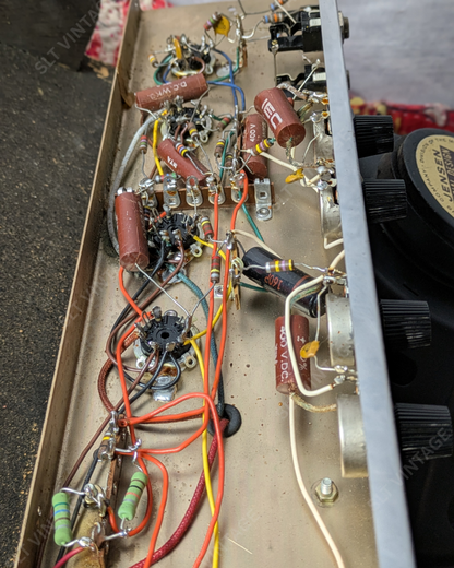 1966 Harmony H415 Amplifier – Vintage 2x12 Tube Workhorse