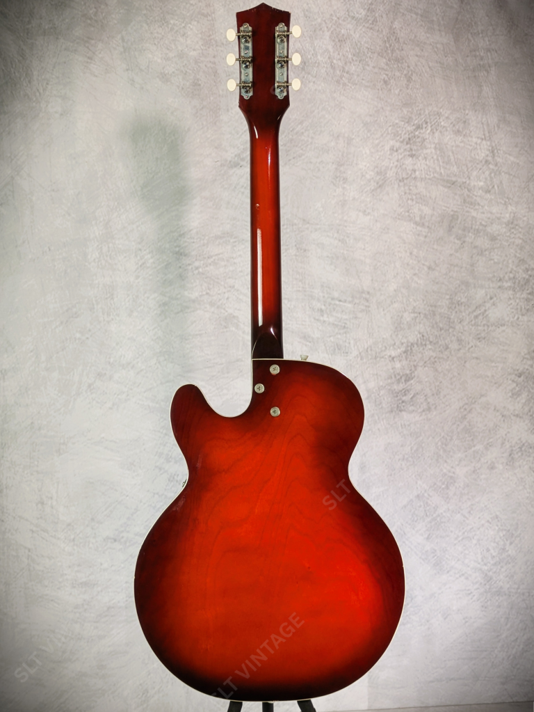 1968 Harmony H54 Rocket II Cherry Burst w/ OG Geib SSC, 10’ Cord and Extras