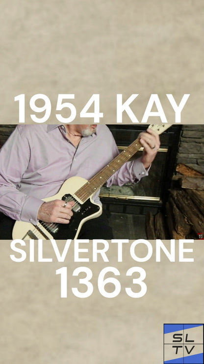 1954 Kay Silvertone 1363, OG Geib SSC, Legendary Elmore James Model w/ 2 Pickups – Super RARE