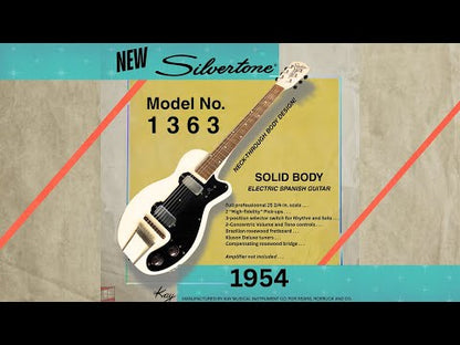 1954 Kay Silvertone 1363, OG Geib SSC, Legendary Elmore James Model w/ 2 Pickups – Super RARE