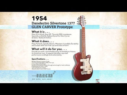 1954 Danelectro Silvertone 1377 Glen Carver Prototype - ULTIMATE COLLECTOR RARE!